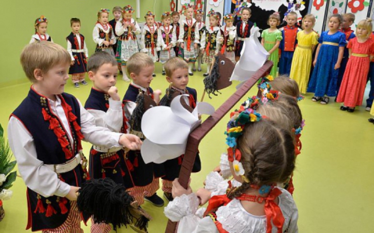 Jak maluchy z przedszkola w Borku Fałęckim świętowały niepodległość [ZDJĘCIA]