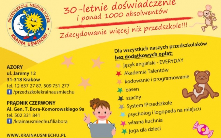 Kraina Uśmiechu: pełni pasji nauczyciele i kreatywni absolwenci