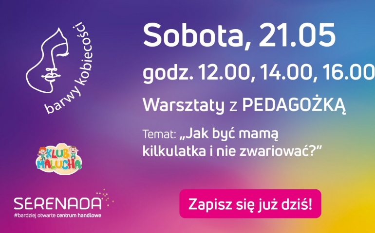 Jak być mamą kilkulatka i nie zwariować? Bezpłatne warsztaty